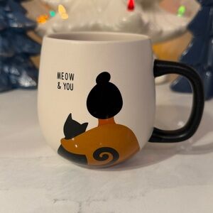 Meow & You Cat Mug